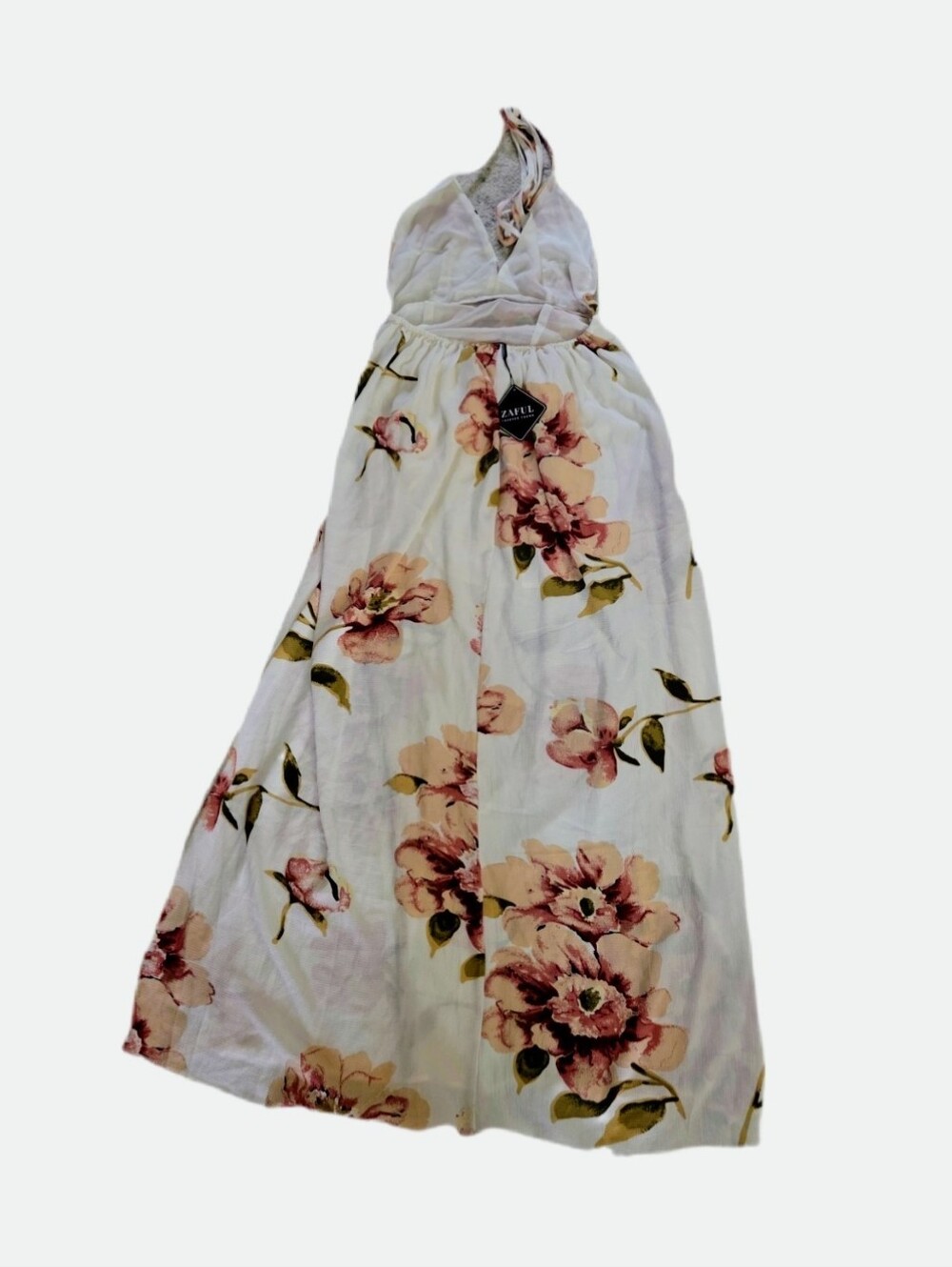 Showpo Shine Through Floral Plunge Maxi Dress with High Slit NWT Medium - Picture 9 of 10